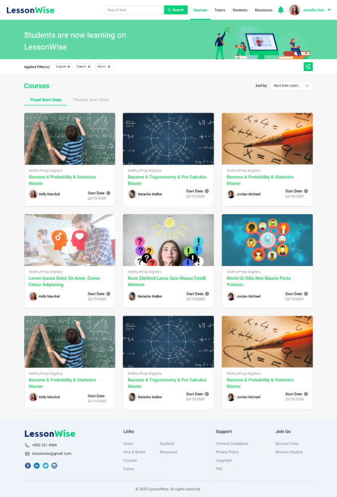 New Testing Course Resource