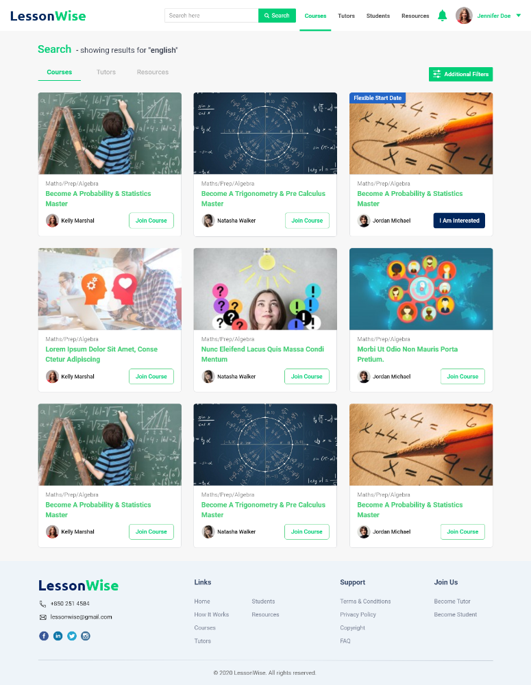 New Testing Course Resource